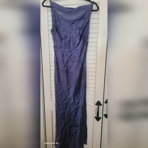 Victoria Secret Silk Deep Back Gown